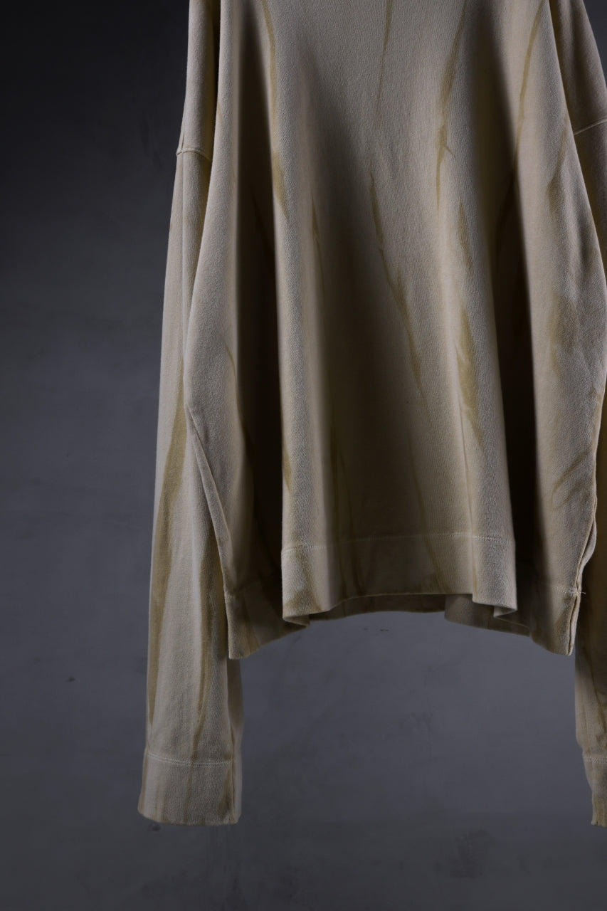 atelier amber SHIWA DYE LONG T-SHIRTS