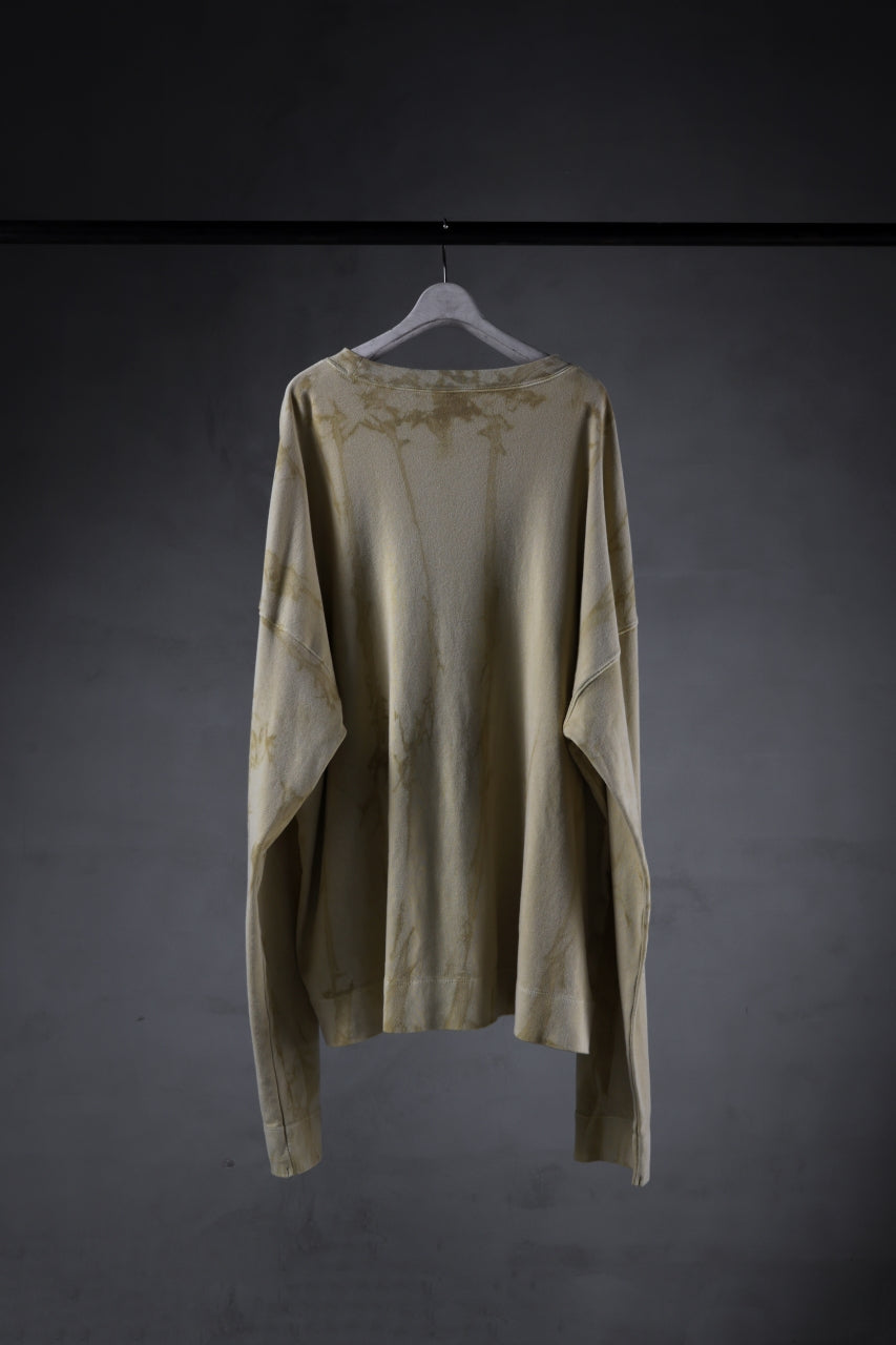 atelier amber SHIWA DYE LONG T-SHIRTS