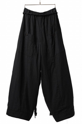 Aleksandr Manamis Wide Pant with Rope Code / CHECK & STRIPE