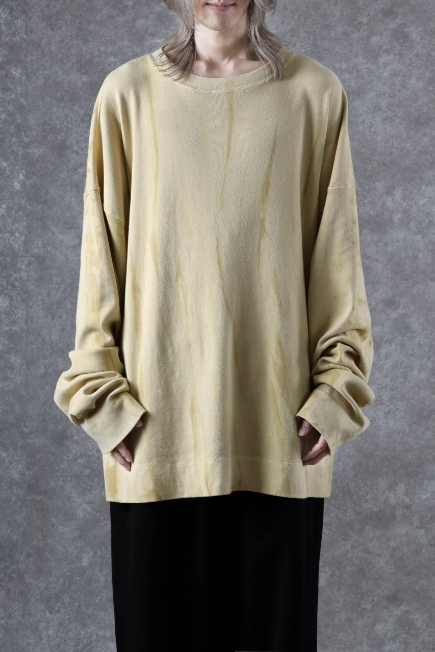 atelier amber SHIWA DYE LONG T-SHIRTS