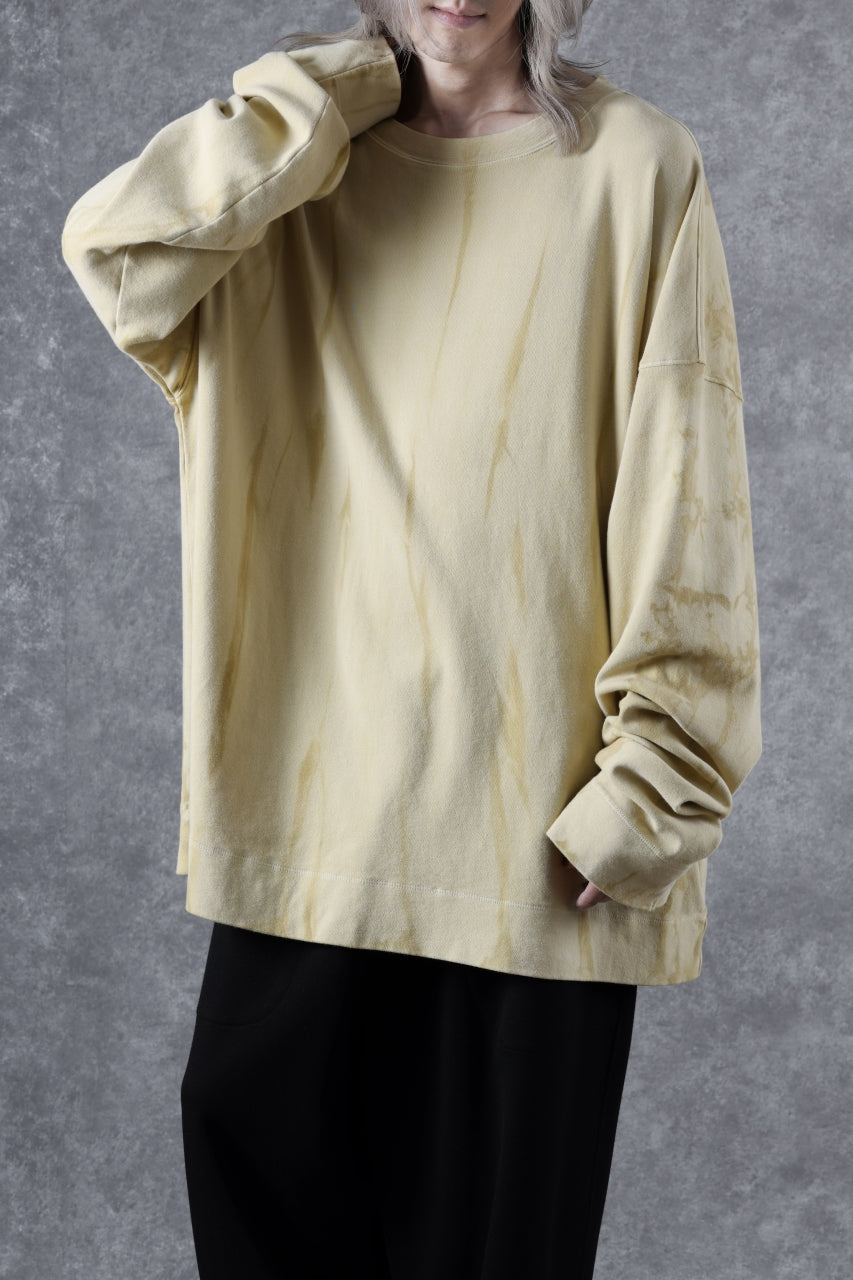 atelier amber SHIWA DYE LONG T-SHIRTS