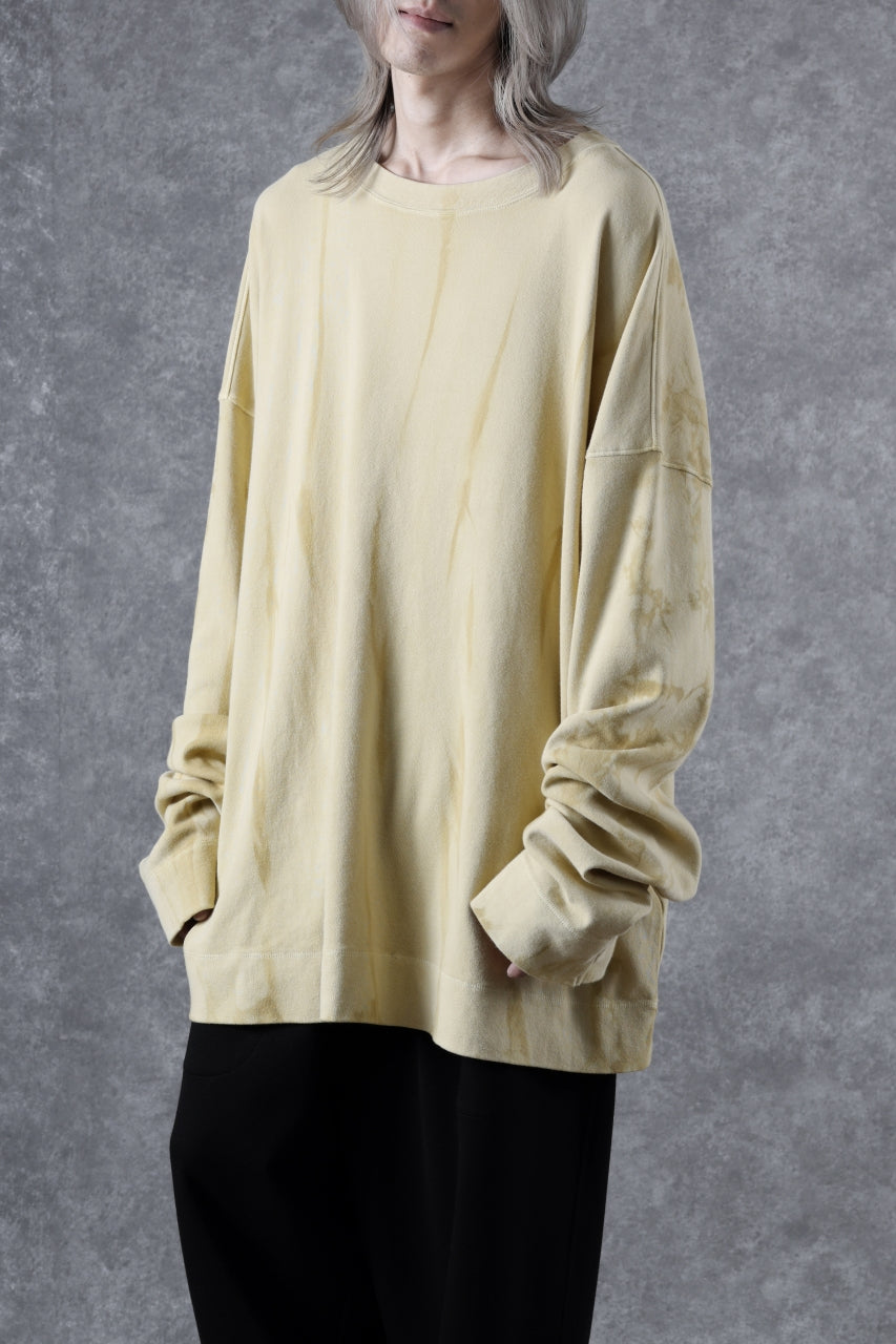 atelier amber SHIWA DYE LONG T-SHIRTS