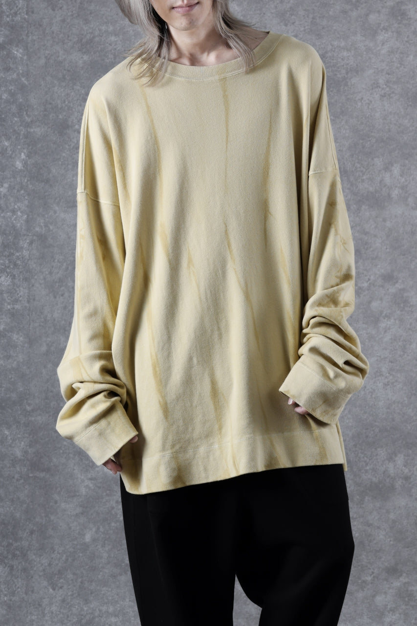 atelier amber SHIWA DYE LONG T-SHIRTS