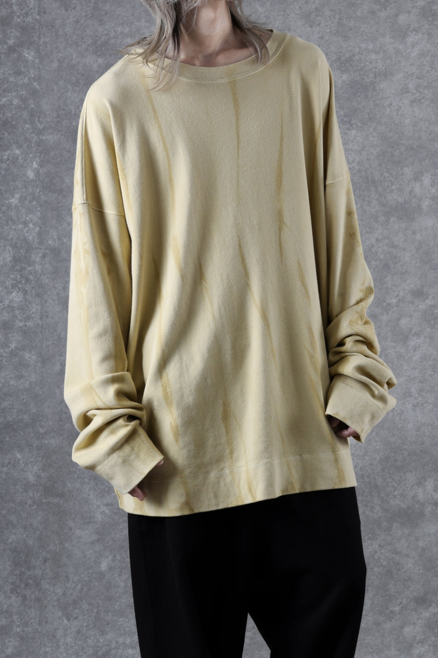 atelier amber SHIWA DYE LONG T-SHIRTS