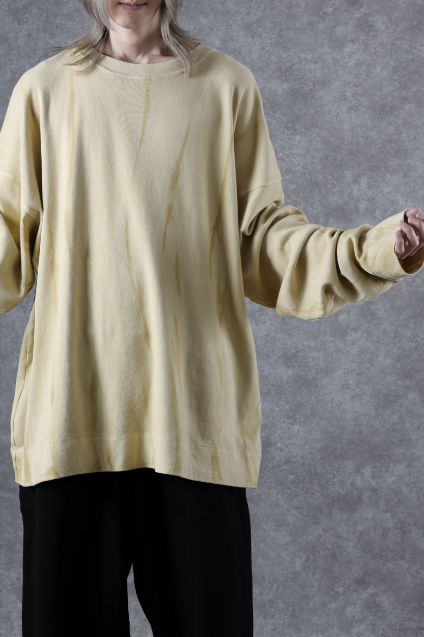 atelier amber SHIWA DYE LONG T-SHIRTS