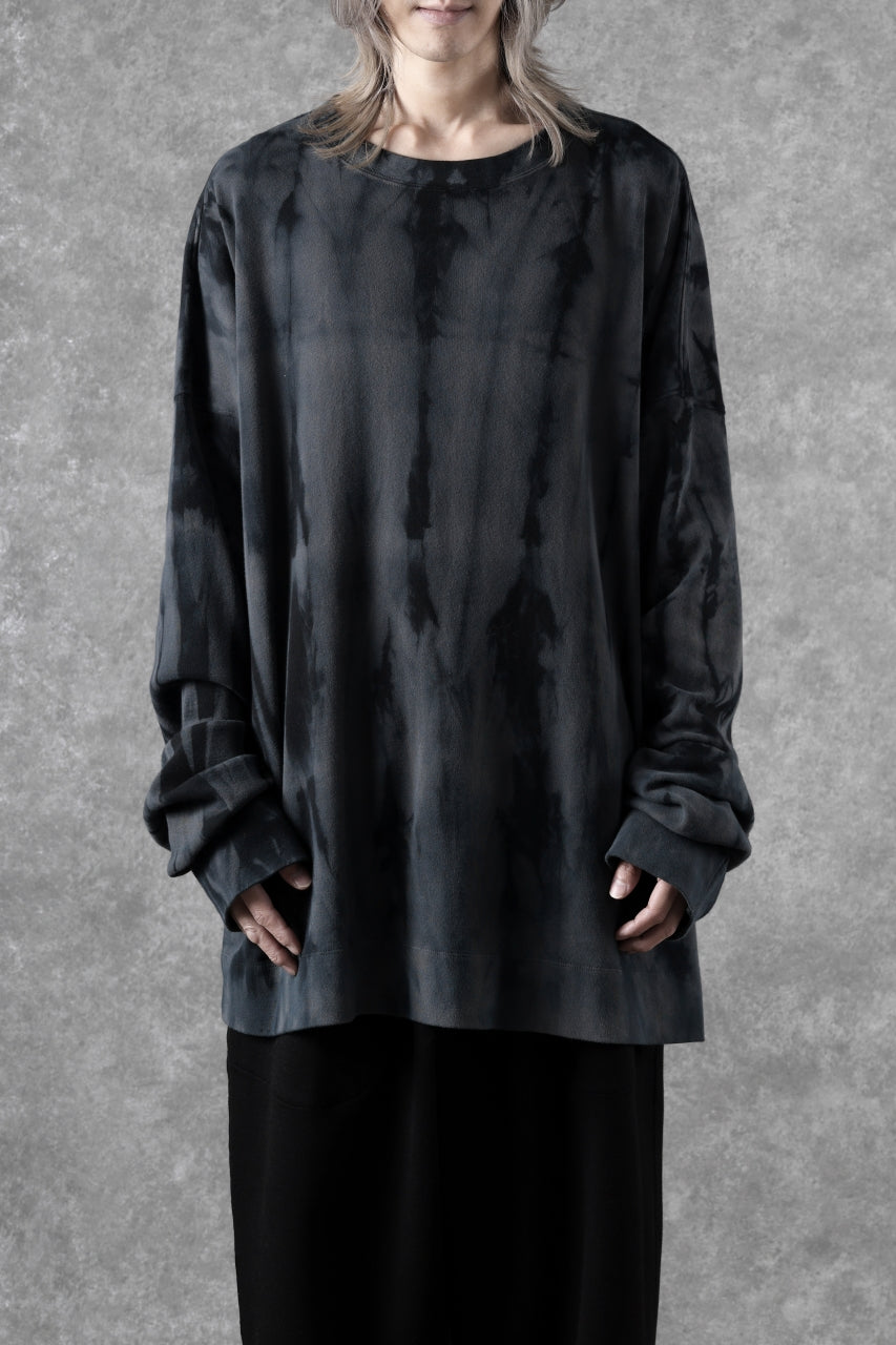 atelier amber SHIWA DYE LONG T-SHIRTS