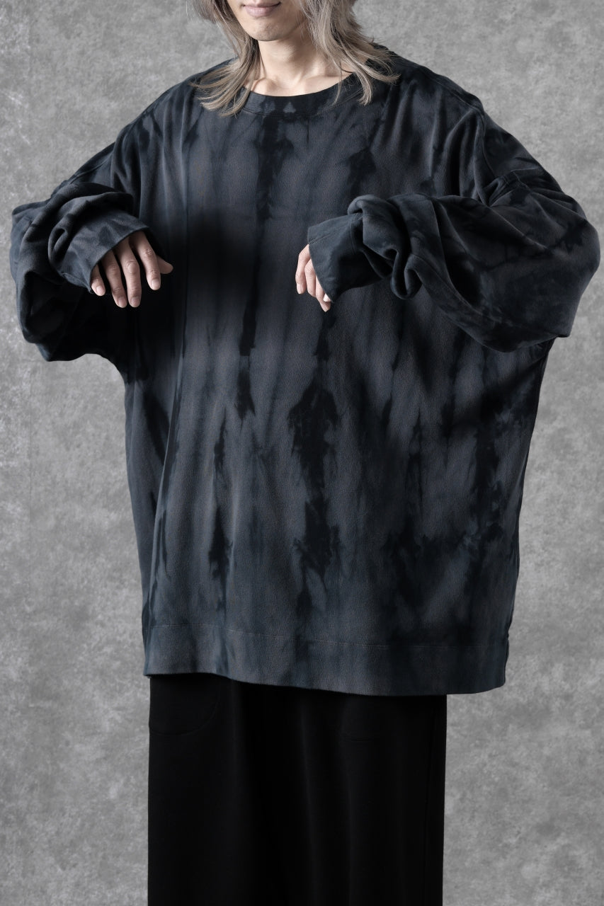 atelier amber SHIWA DYE LONG T-SHIRTS