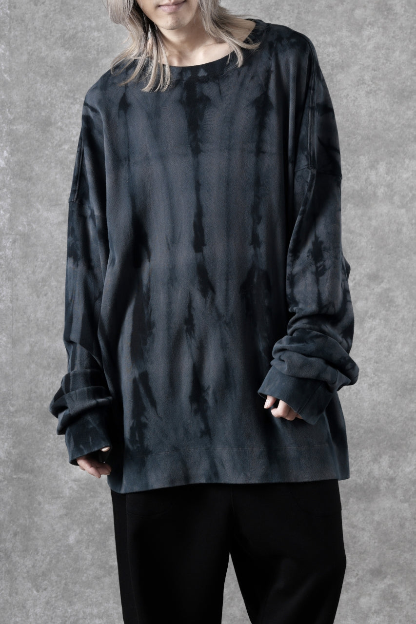 atelier amber SHIWA DYE LONG T-SHIRTS