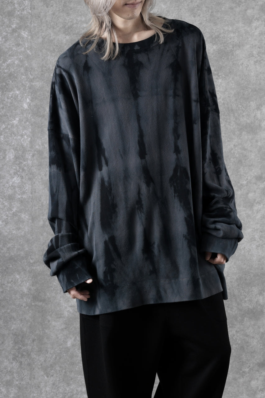 atelier amber SHIWA DYE LONG T-SHIRTS