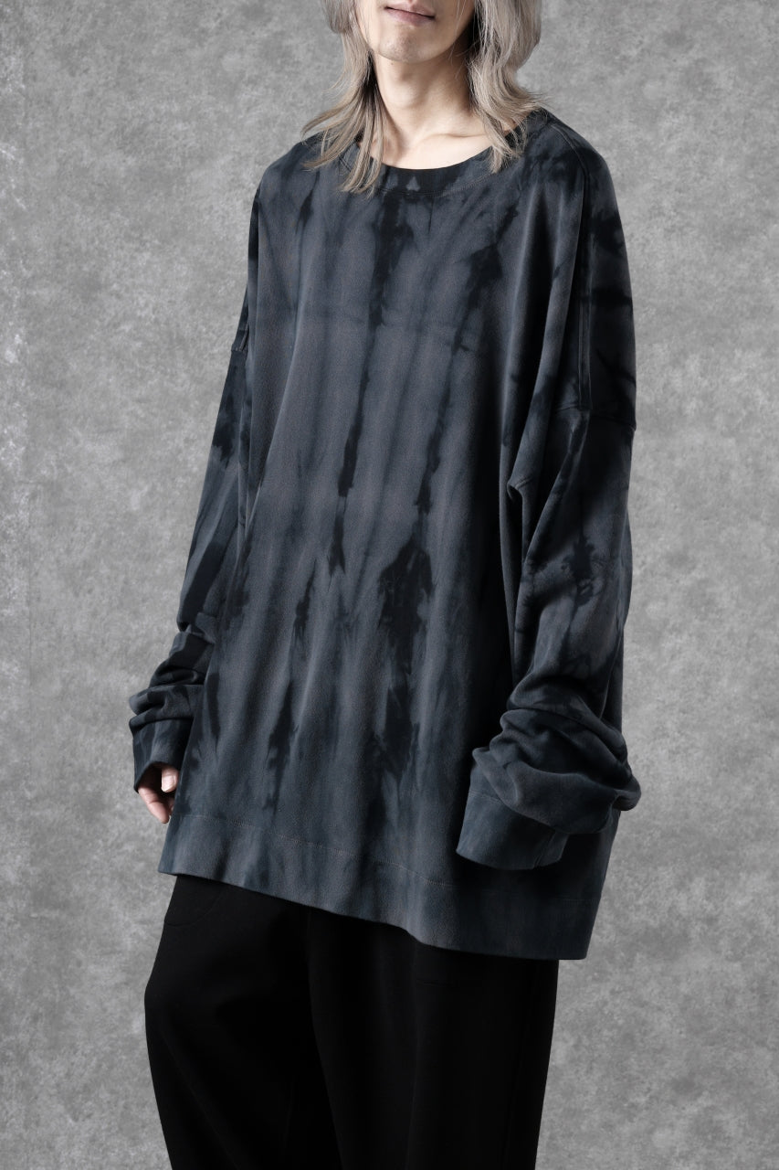 atelier amber SHIWA DYE LONG T-SHIRTS