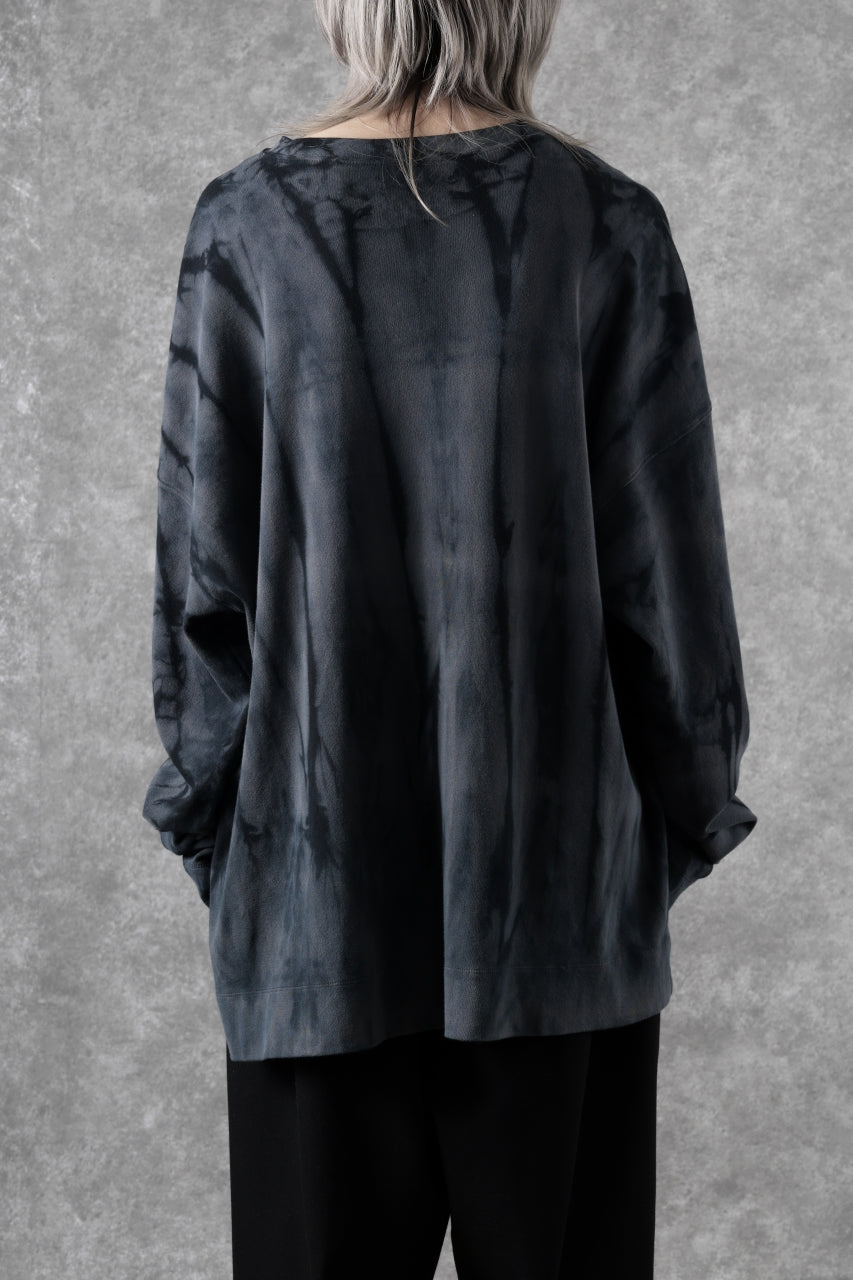 atelier amber SHIWA DYE LONG T-SHIRTS