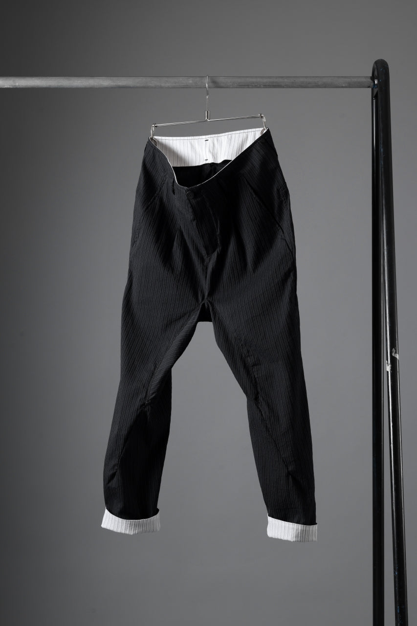 incarnation LONG DIRTS SARROUEL TROUSERS / STITCHED WASHER STRIPE