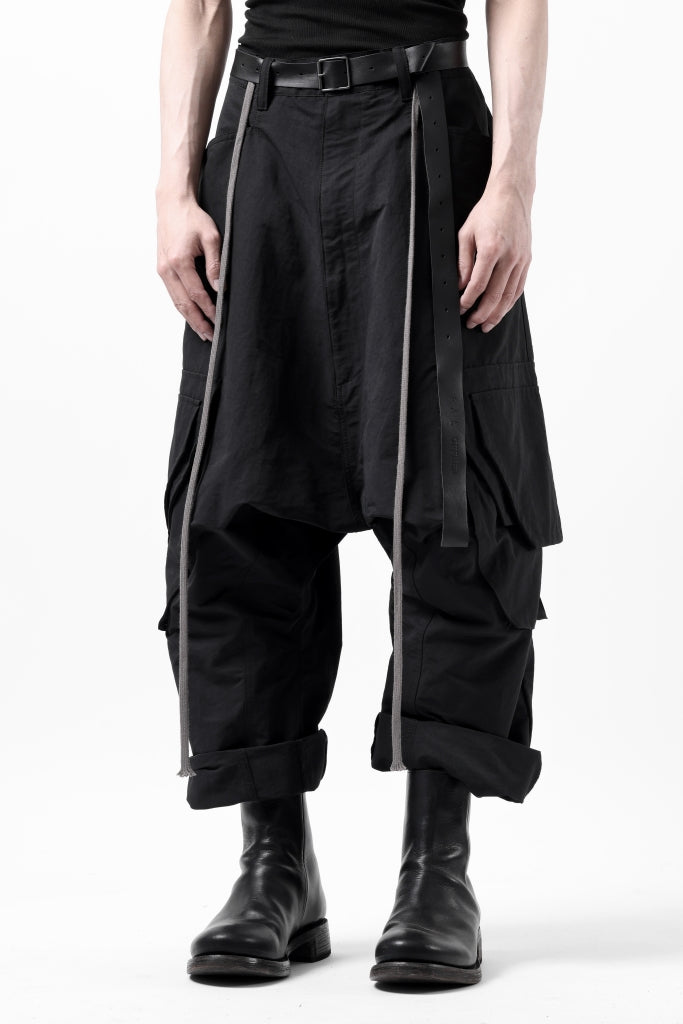 A.F ARTEFACT MILITARY SARROUEL WIDE PANTS