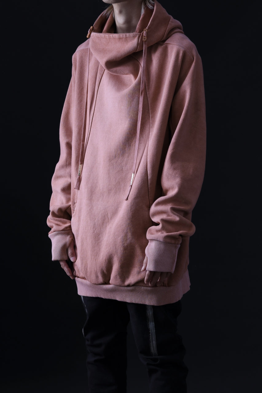 BORIS BIDJAN SABERI HOODY PULLOVER / NATURAL OBJECT DYED "HOODY2-F092"