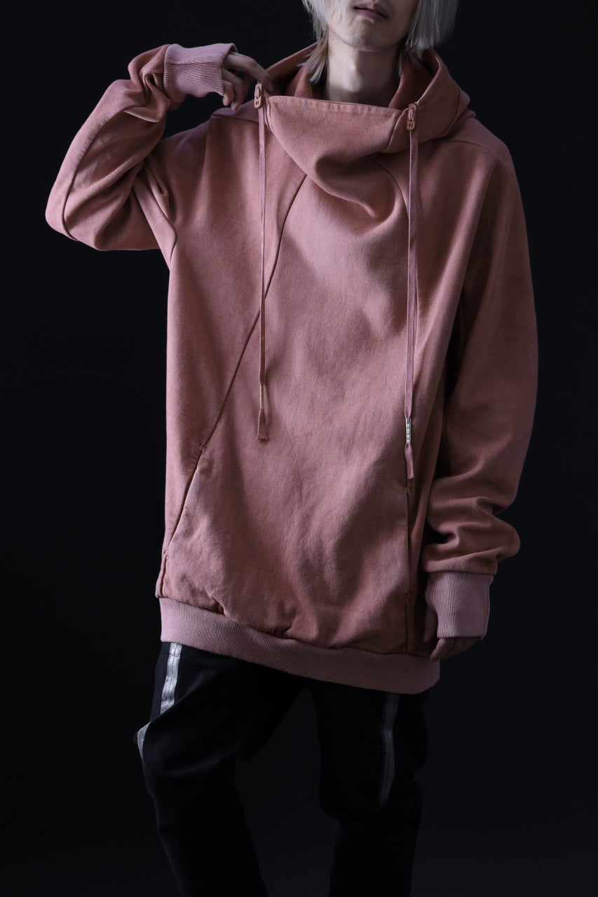 BORIS BIDJAN SABERI HOODY PULLOVER / NATURAL OBJECT DYED "HOODY2-F092"