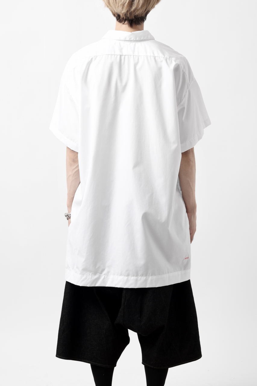 KLASICA SH-010 BOXY MINIMAL HALF SLEEVE SHIRT / THOMAS MASON'S 120/2 POPLIN