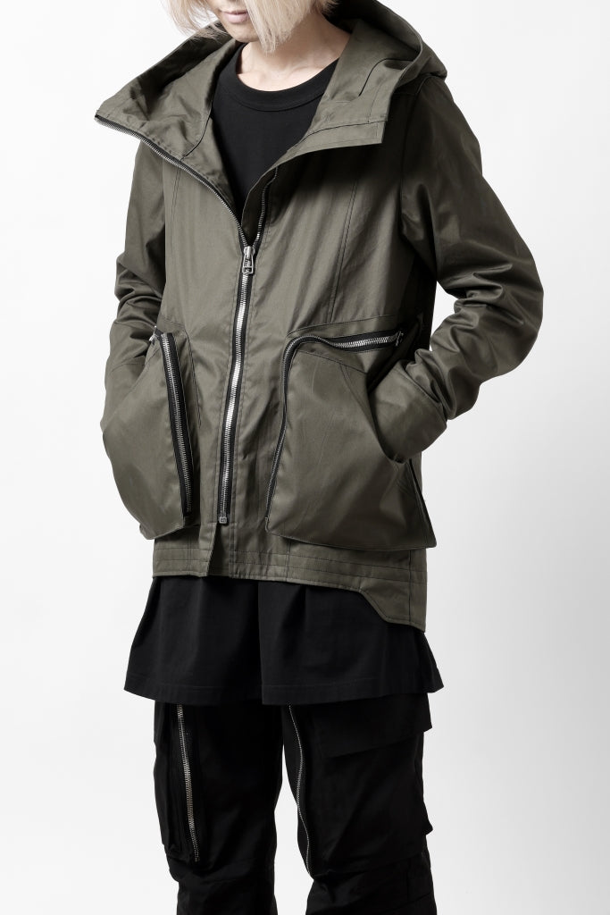 A.F ARTEFACT WR FLIGHT JACKET / COATING COTTON GABARDINE