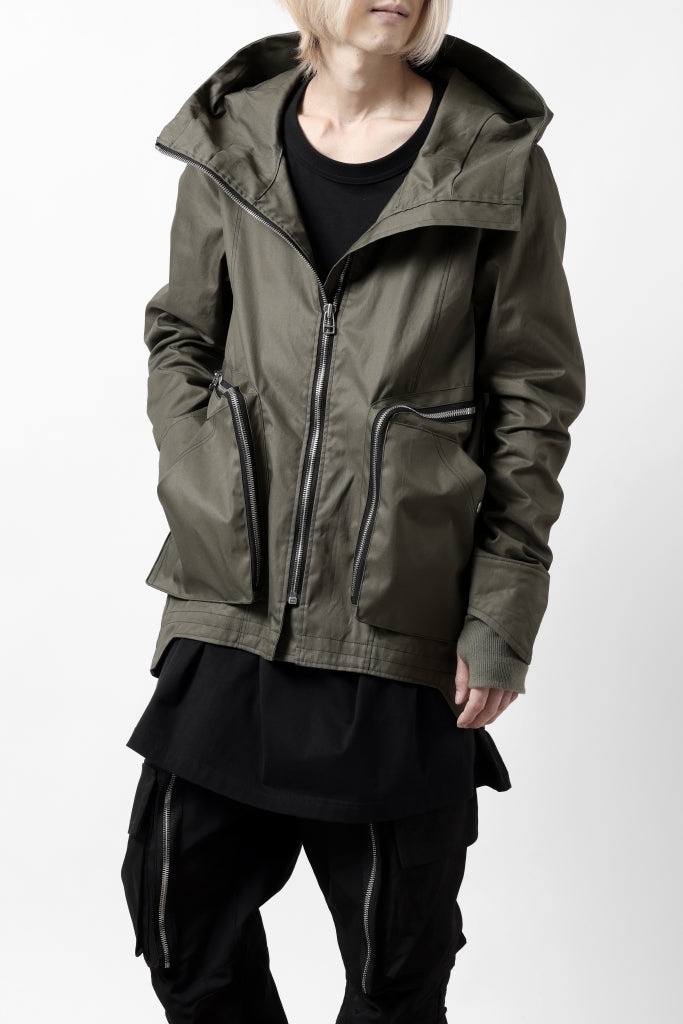 A.F ARTEFACT WR FLIGHT JACKET / COATING COTTON GABARDINE