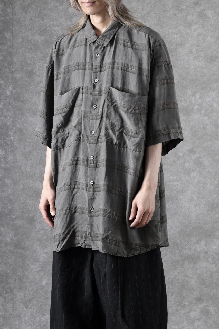 KLASICA RELAXED FIT H/S SHIRTS / DRAPE & SMOOTH TEXTILE