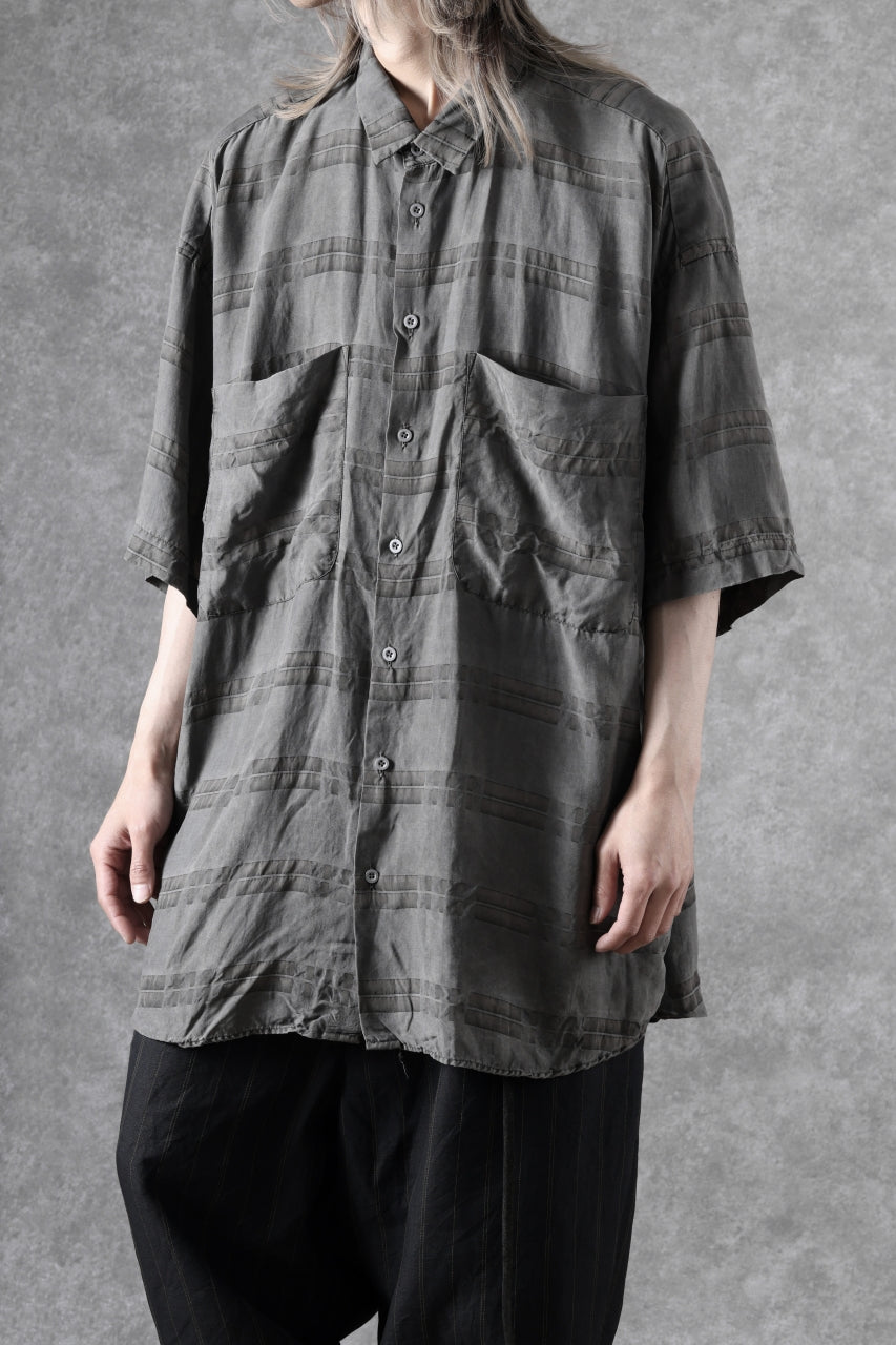 KLASICA RELAXED FIT H/S SHIRTS / DRAPE & SMOOTH TEXTILE