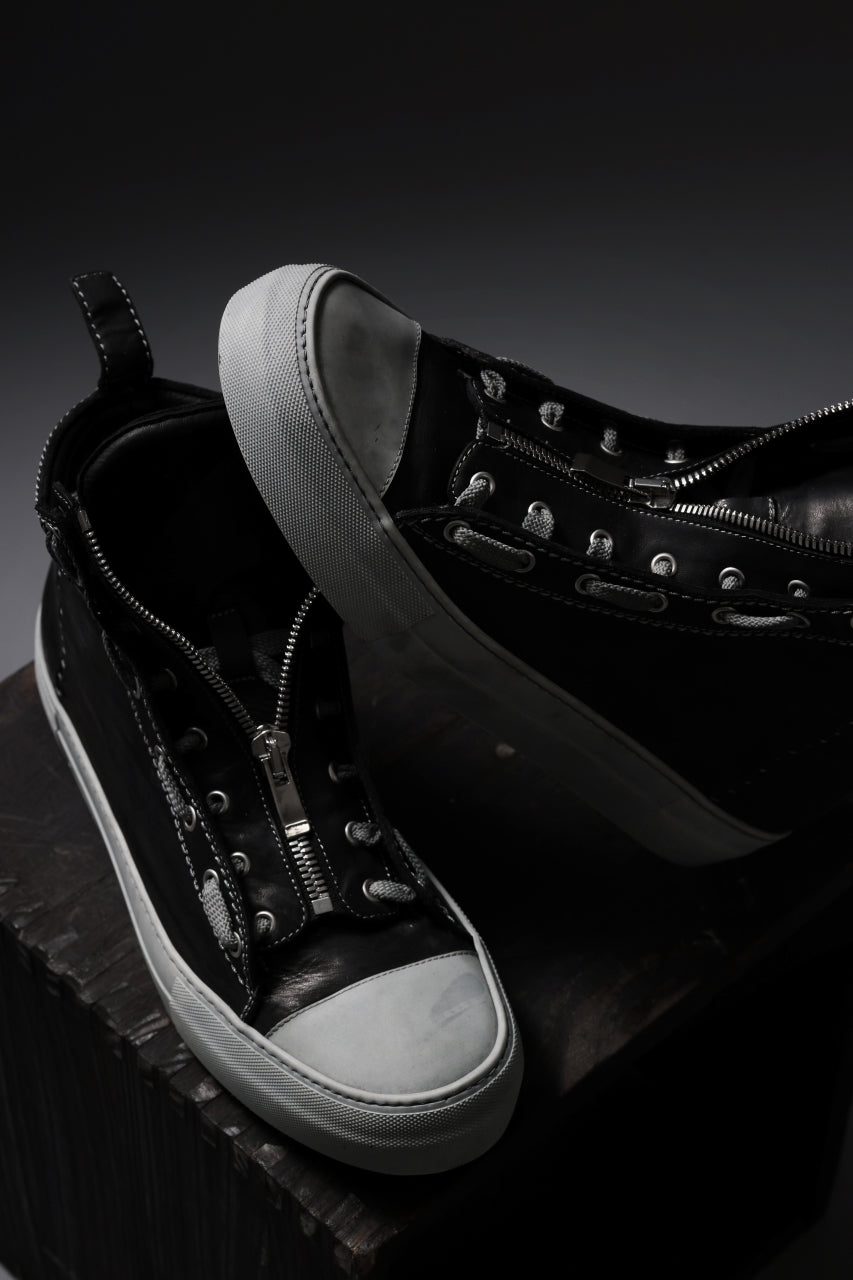 incarnation ZIP & LACE UP FRONT SNEAKER FZ-2