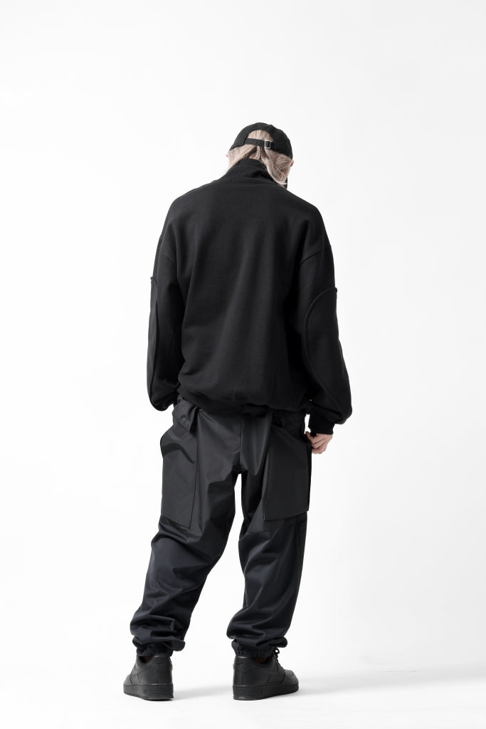 D-VEC HIGH NECK L/S SWEAT SHIRT / BRUSHED BACK TERRY