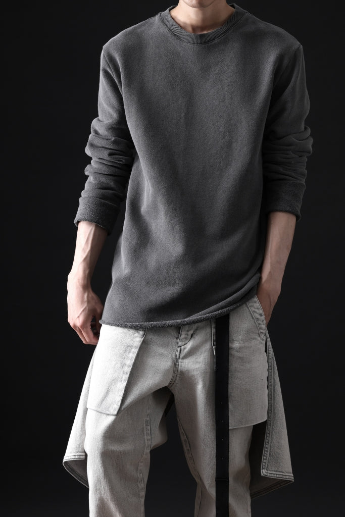 daub DYEING SWEAT PULLOVER / F.TERRY