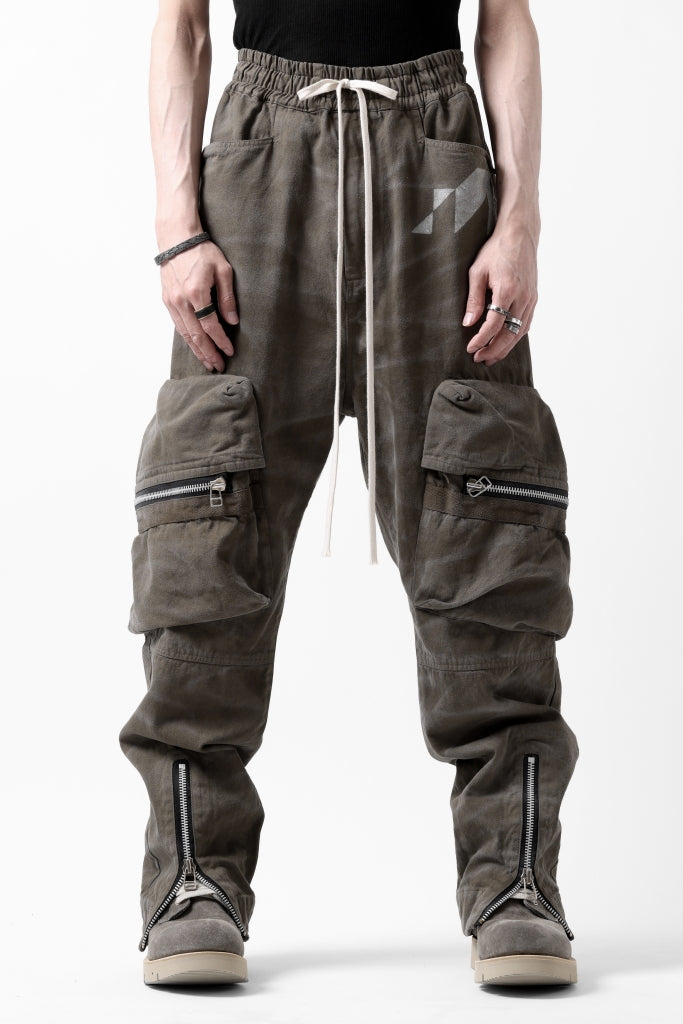 A.F ARTEFACT RUGGED CARGO PANTS / VINTAGE DYED