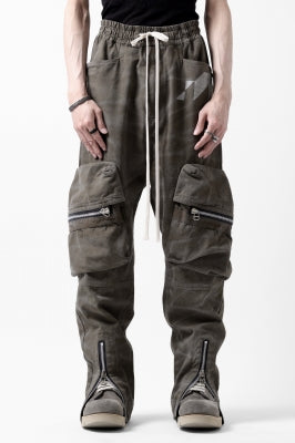 A.F ARTEFACT exclusive RUGGED CARGO PANTS / VINTAGE DYED 