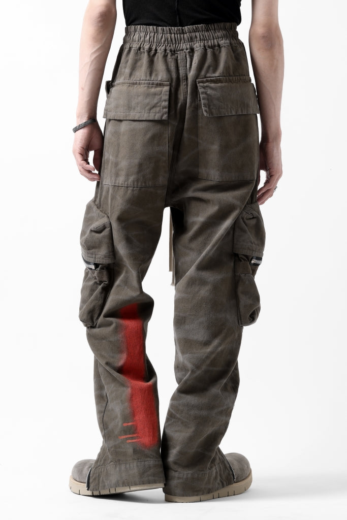 A.F ARTEFACT RUGGED CARGO PANTS / VINTAGE DYED