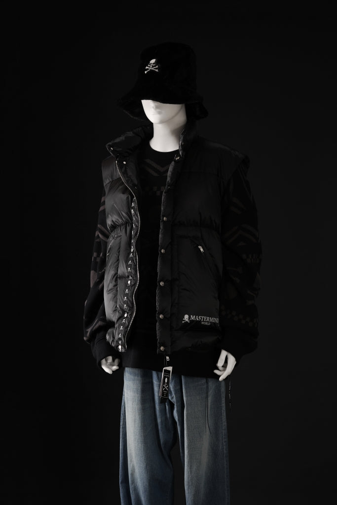 mastermind WORLD HIGH NECK DOWN VEST / KAWADA DOWN®