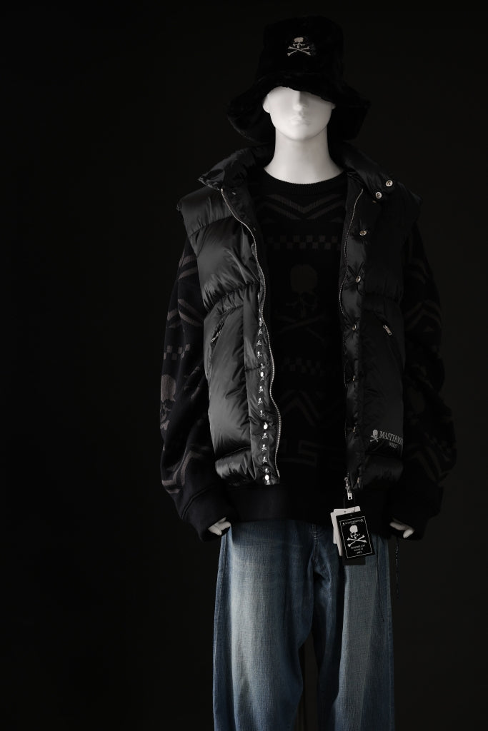 mastermind WORLD JACQUARD KNIT SWEATER / BOXY FIT