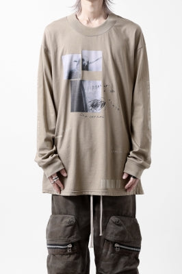  A.F ARTEFACT THICK-COLLAR BASIC L/S T-SHIRT