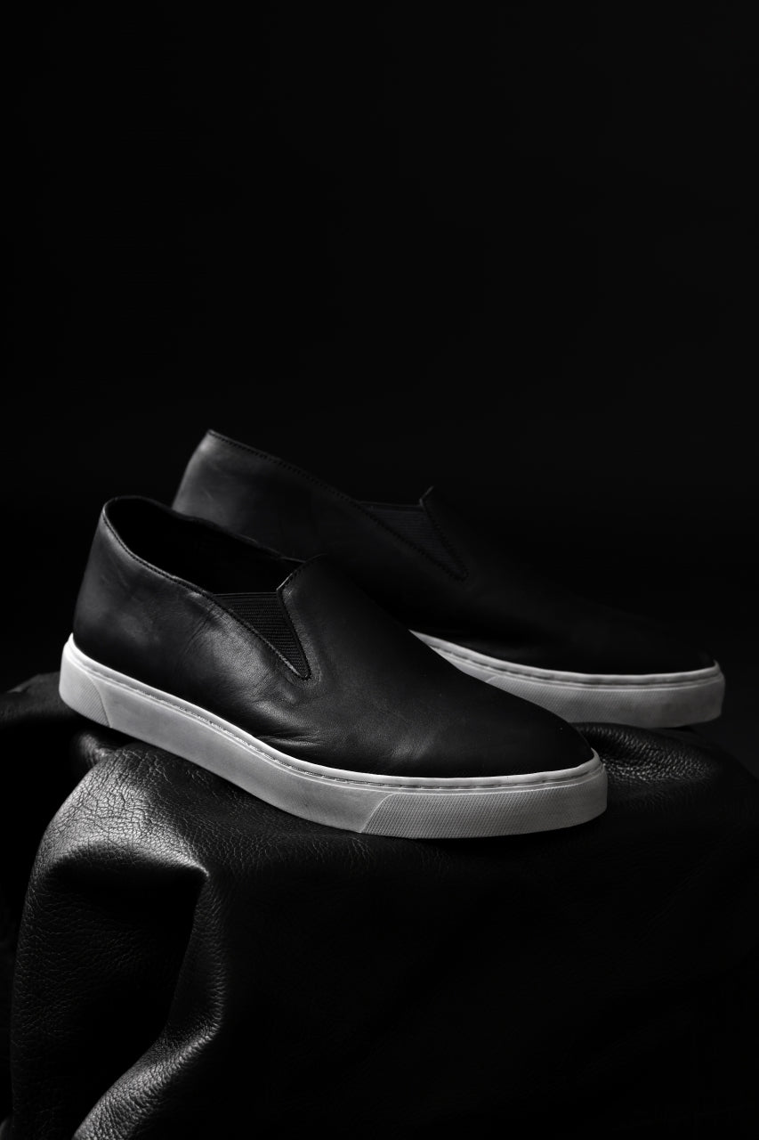 Portaille LOW SLIP SHOES / WAXED HORSE