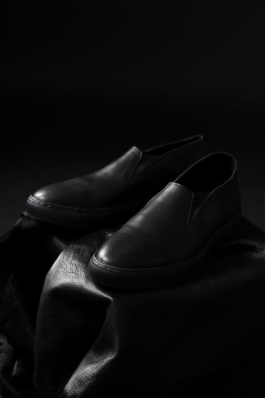 Portaille LOW SLIP SHOES / WAXED HORSE