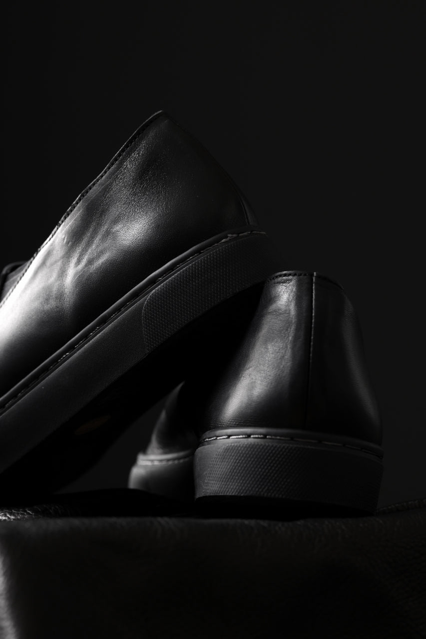 Portaille LOW SLIP SHOES / WAXED HORSE