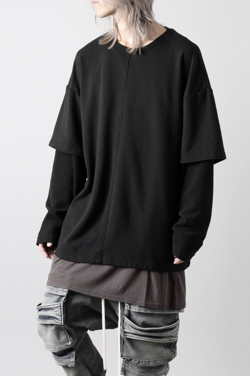 INDEPICT® × LOOM exclusive INVERSION TERRY LAYERED TOP