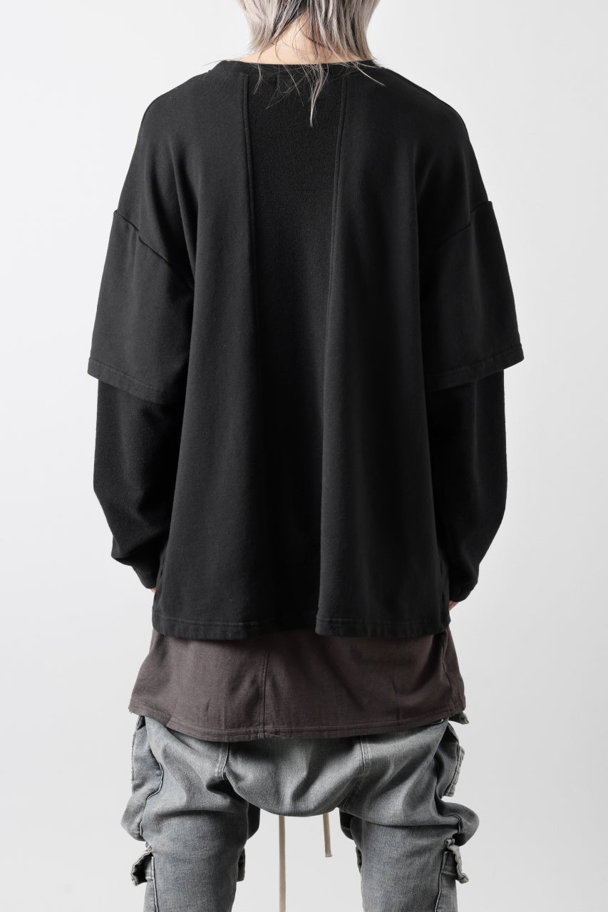 INDEPICT® × LOOM exclusive INVERSION TERRY LAYERED TOP