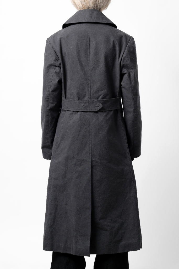 ierib exclusive storm coat 1940  / boiled waxy cotton