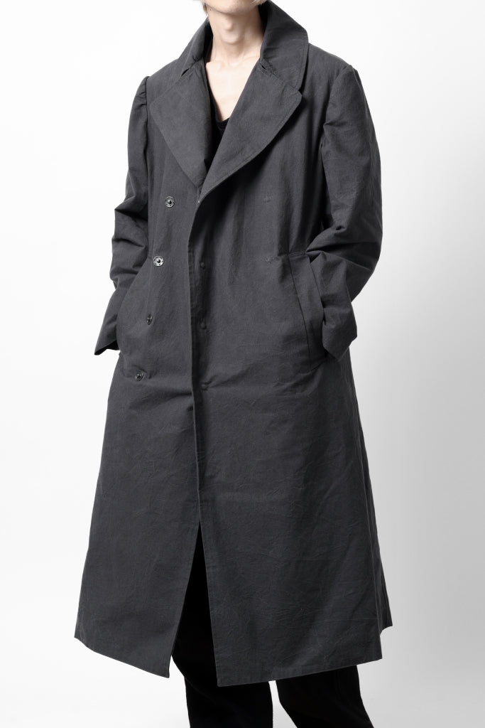 ierib exclusive storm coat 1940  / boiled waxy cotton