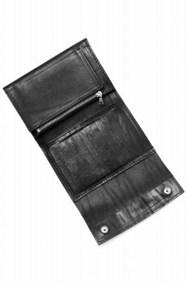 ISAMU KATAYAMA BACKLASH TRI-FOLD SHORT WALLET / ITALY DOUBLE SHOULDER