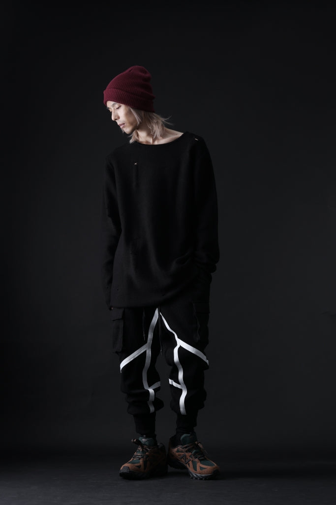 FIRST AID TO THE INJURED -XVIR- SWEATER TOPS / GRUNGE JQ-KNIT