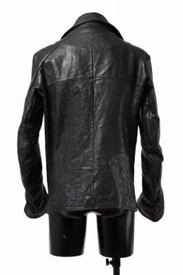 incarnation exclusive HORSE LEATHER DOUBLE BREAST MOTO JACKET MB-2 / OBJECT DYED