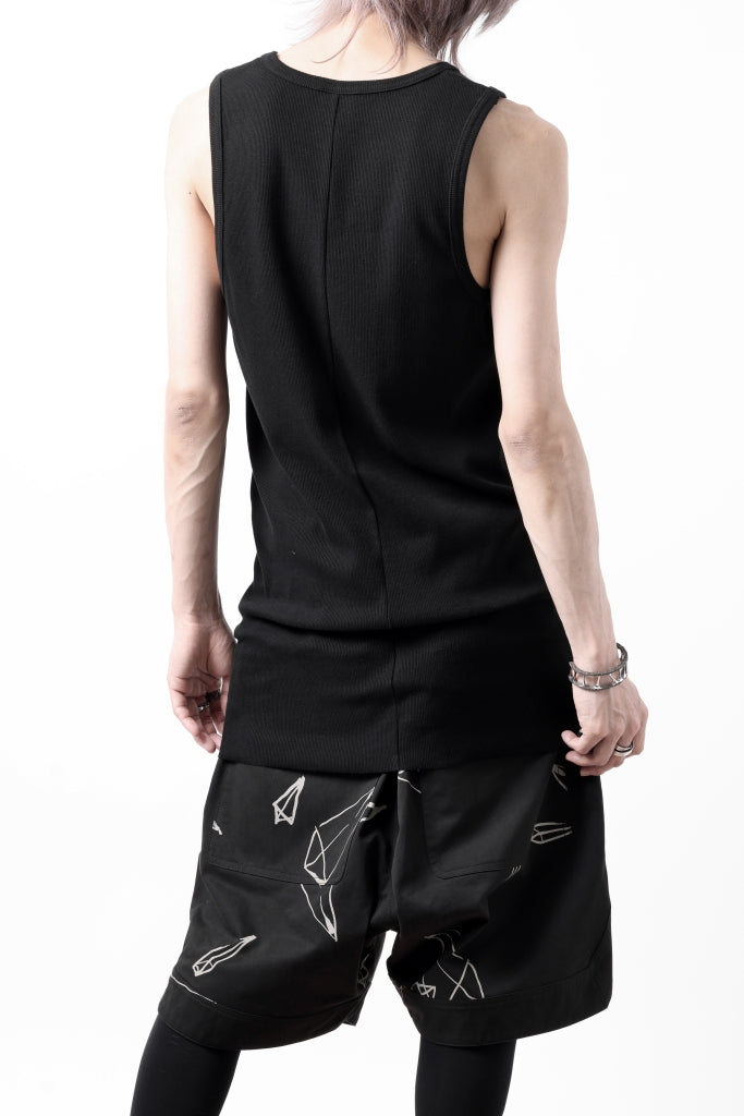 N/07 MINIMAL TANK TOP / SUPER STRETCH BARE TELECO