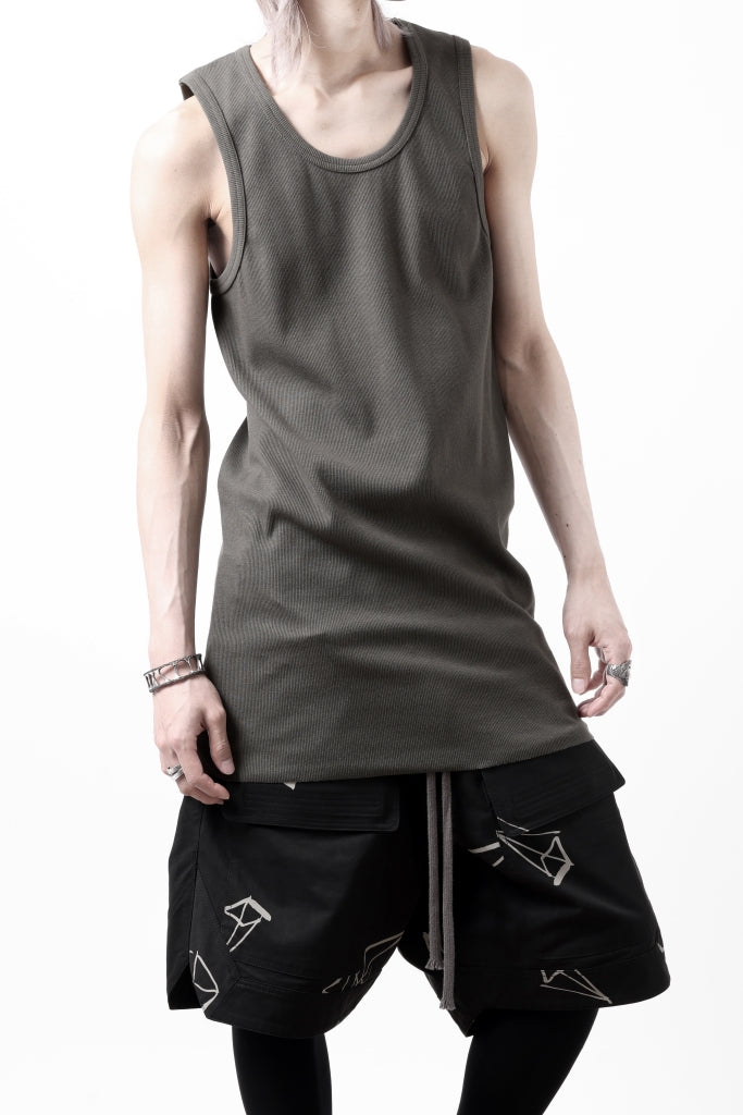 N/07 MINIMAL TANK TOP / SUPER STRETCH BARE TELECO