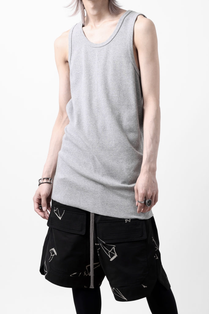 N/07 MINIMAL TANK TOP / SUPER STRETCH BARE TELECO