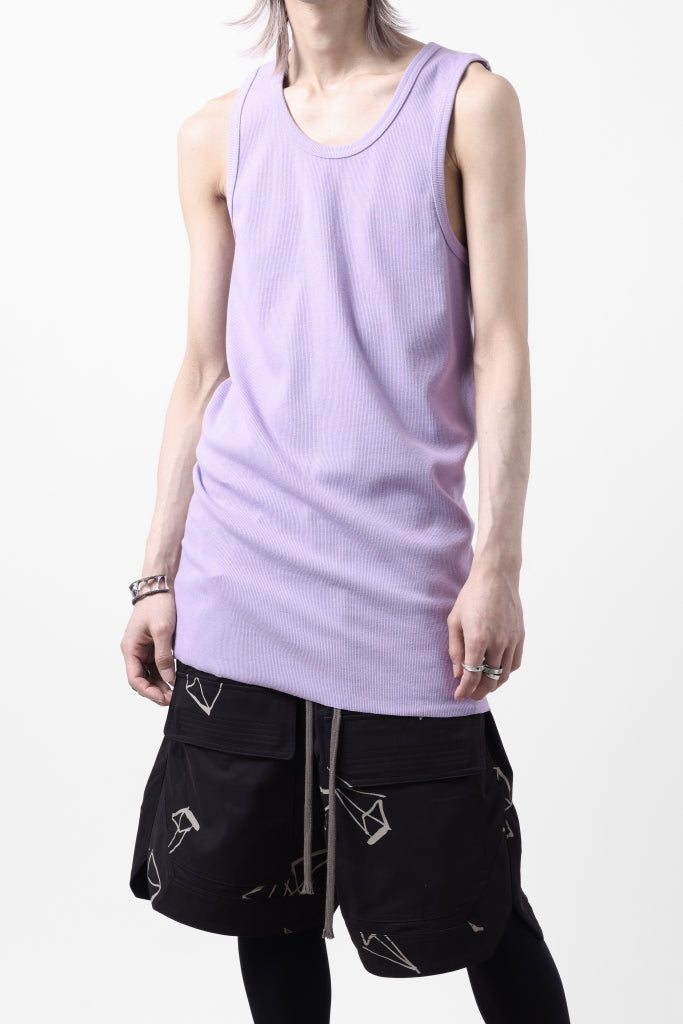 N/07 MINIMAL TANK TOP / SUPER STRETCH BARE TELECO