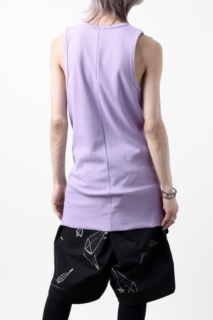  N/07 MINIMAL TANK TOP / SUPER STRETCH BARE TELECO