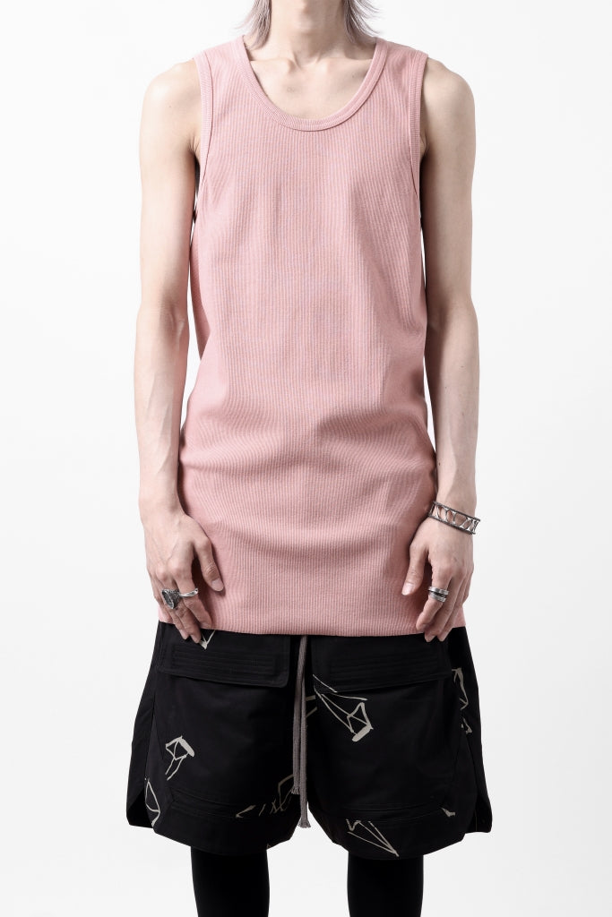 N/07 MINIMAL TANK TOP / SUPER STRETCH BARE TELECO