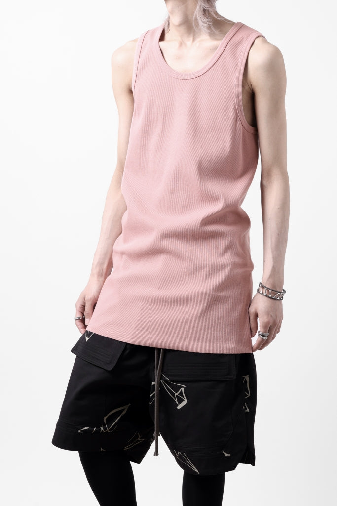 N/07 MINIMAL TANK TOP / SUPER STRETCH BARE TELECO